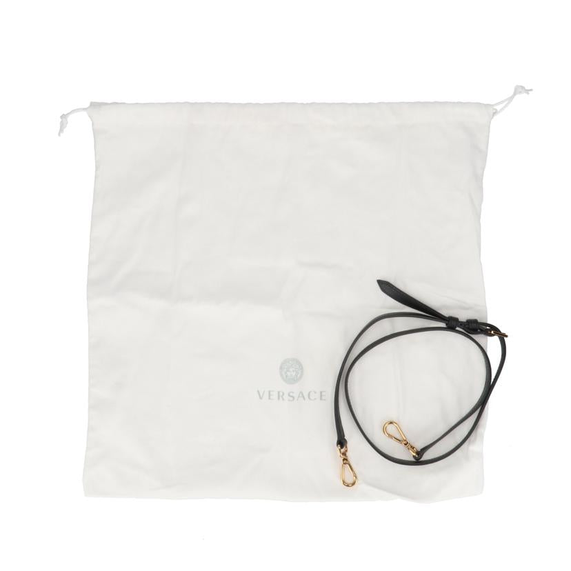 VERSACE ベルサーチ/ヴェルトゥス/レザー2WAYショルダーバッグ/ブラック/1005964 1A04093 //045*******/Aランク/18