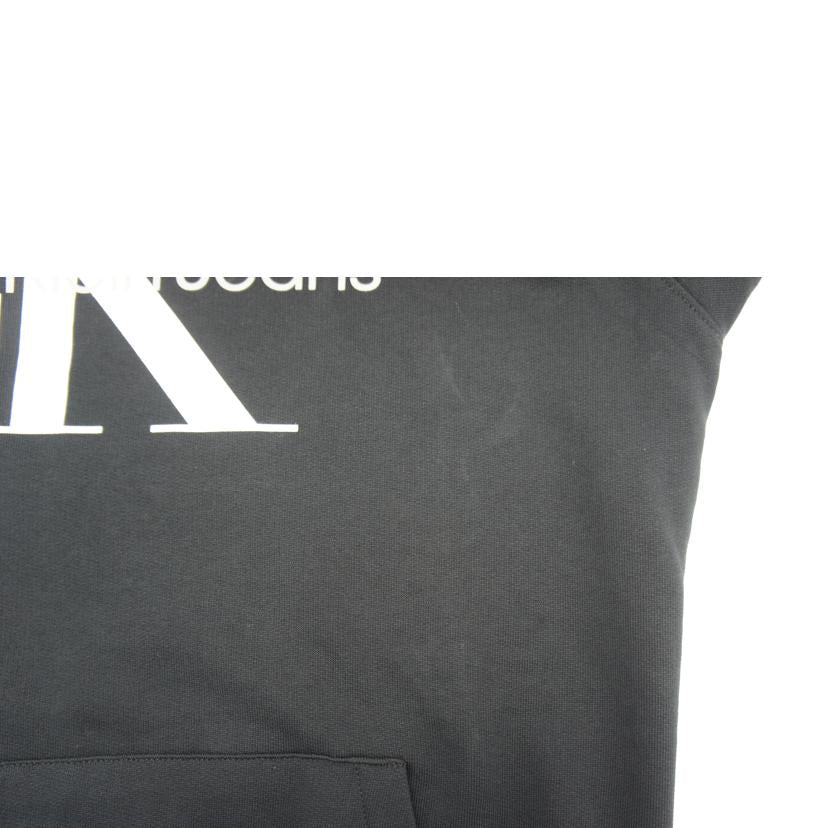 CALVIN KLEIN JEANS カルバンクラインジーンズ/センターロゴ/プルオーバーパーカー /ブラック/J320934//Aランク/18