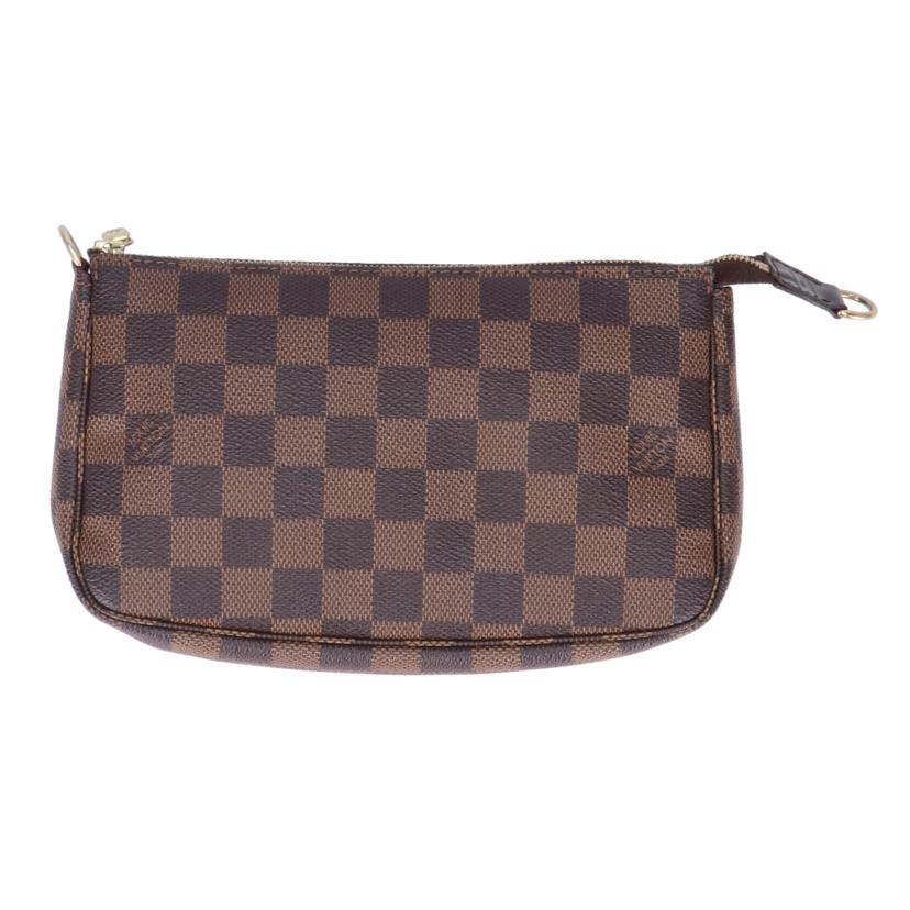 LV ルイヴィトン/ポシェット・アクセソワール/ダミエ・エベヌ/ストラップ/N51985//CA1***/ABランク/75