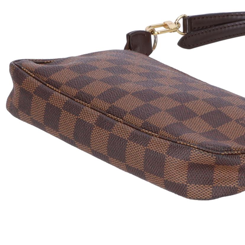 LV ルイヴィトン/ポシェット・アクセソワール/ダミエ・エベヌ/ストラップ/N51985//CA1***/ABランク/75