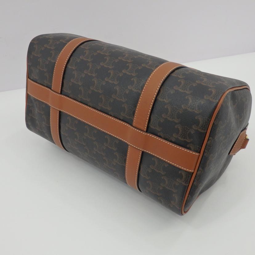 CELINE セリーヌ/ボストンバッグ/トリオンフキャンバス&カーフスキン/190372CAS//W-P******/Aランク/77