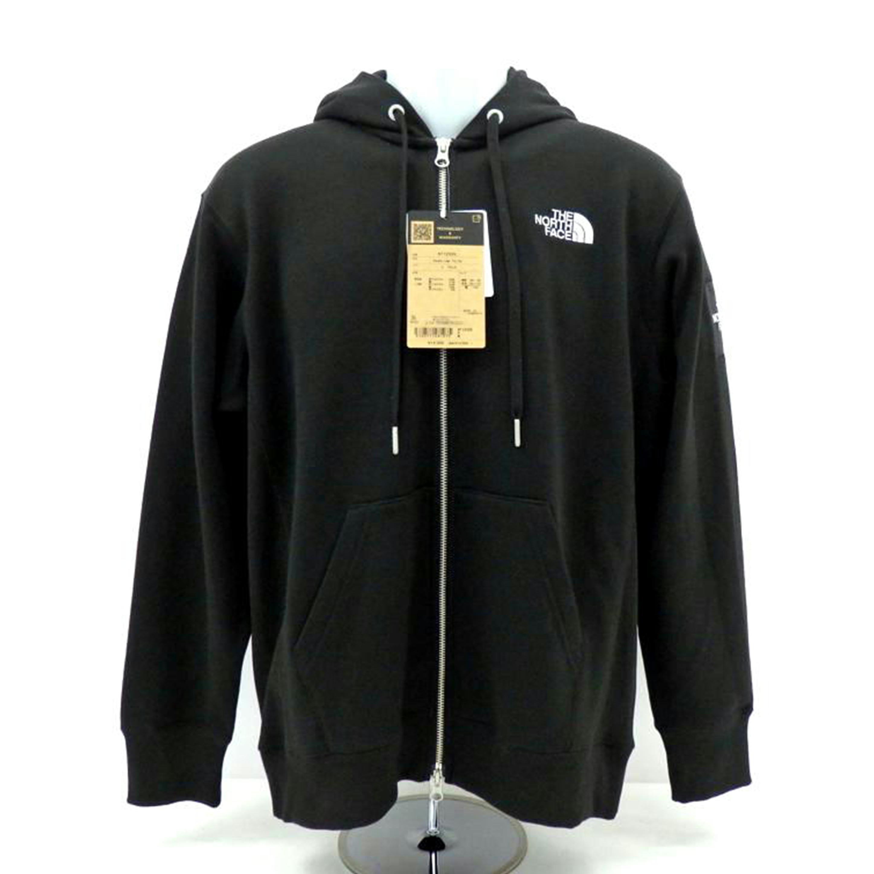 THE NORTHFACE/スクエアロゴ フルジップフーディ/NT12335//Sランク/77