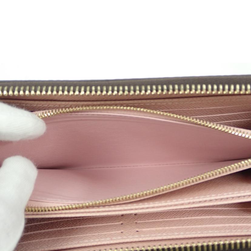 LV LV/ジッピーウォレット/ローズバレリーヌ/M41894//ICタ**/Aランク/62
