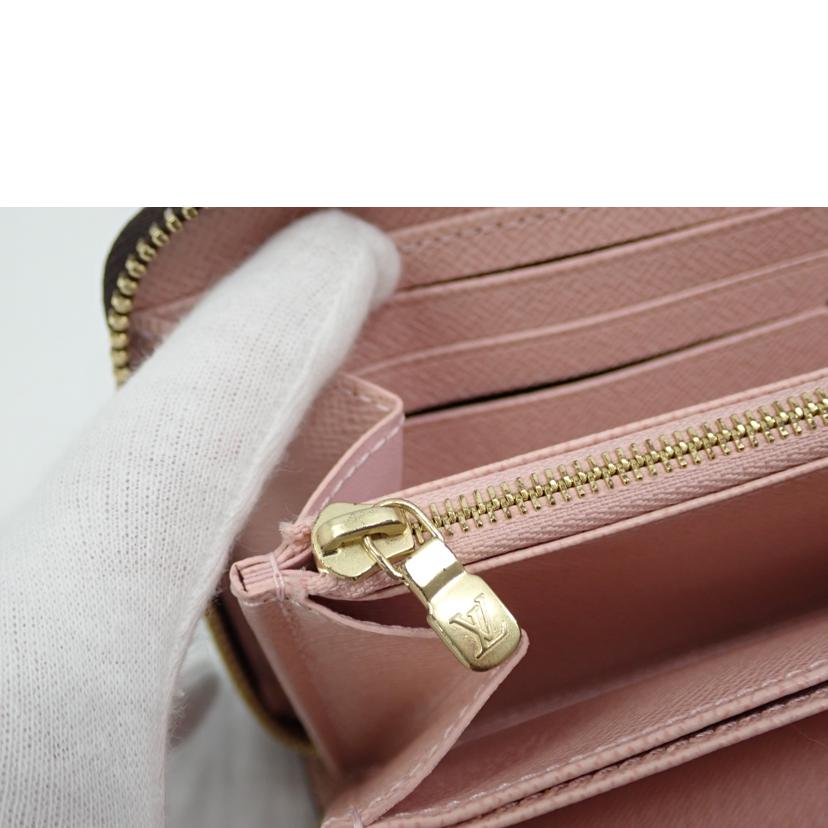 LV LV/ジッピーウォレット/ローズバレリーヌ/M41894//ICタ**/Aランク/62