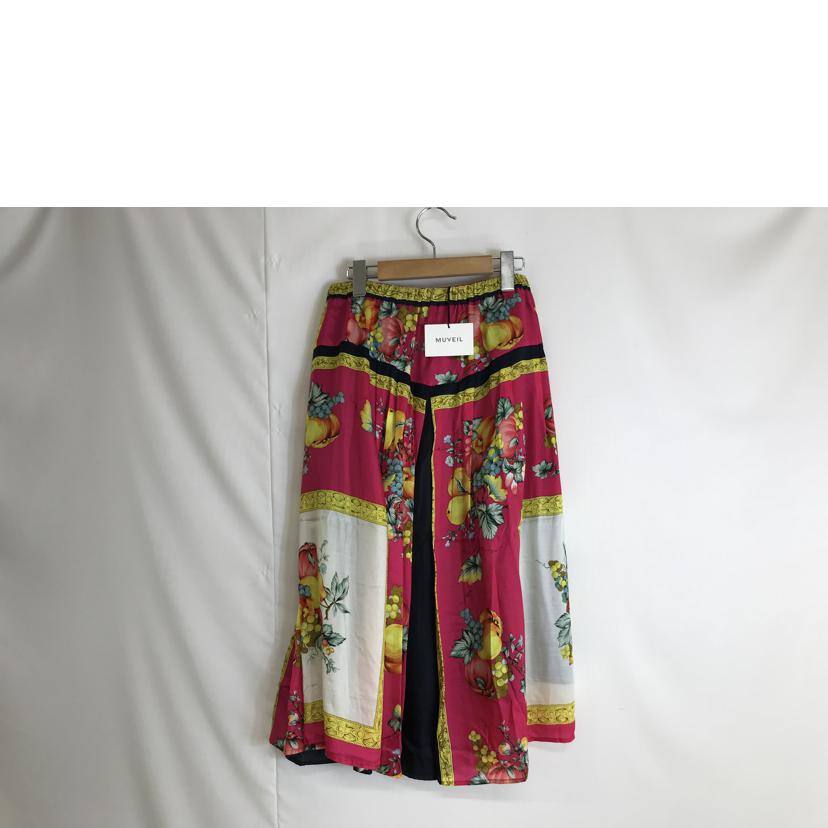 MUVEIL ミュベール/スカーフパネルスカート/MA84FS008//ABランク/51
