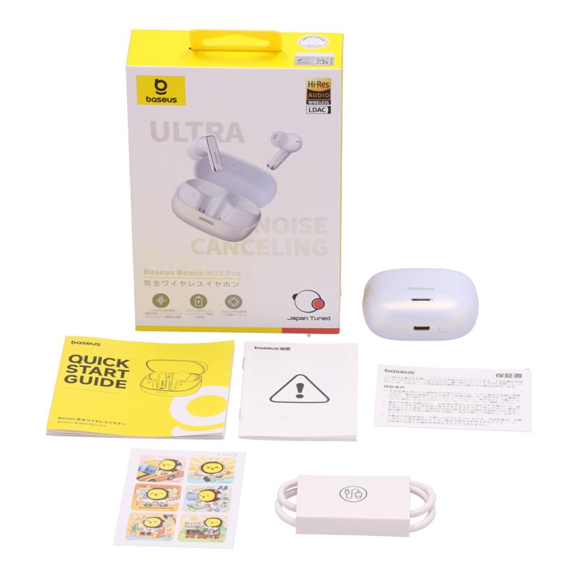 Baseus ベースアス/ハイレゾ対応ワイヤレスイヤホン/Bowie M2s Pro//5029018223/ABランク/69