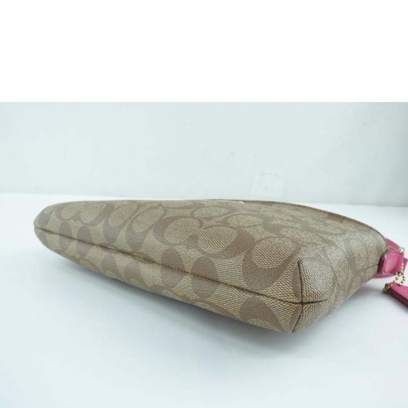 COACH コーチ/シグネチャーPVCレザーショルダー/F52657//A15**/Bランク/64