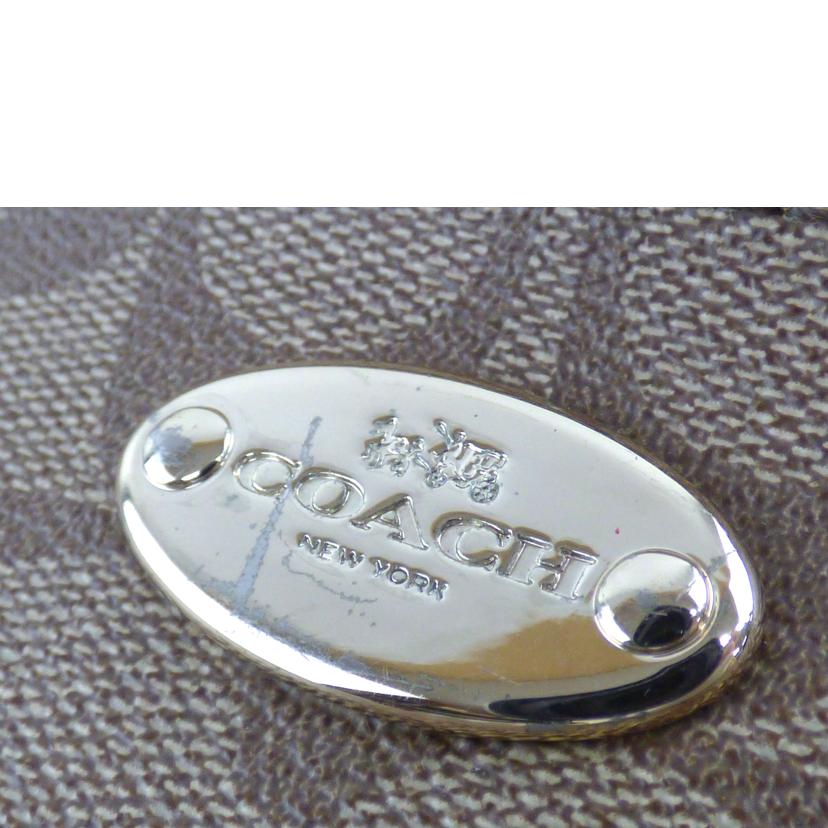 COACH コーチ/シグネチャーPVCレザーショルダー/F52657//A15**/Bランク/64