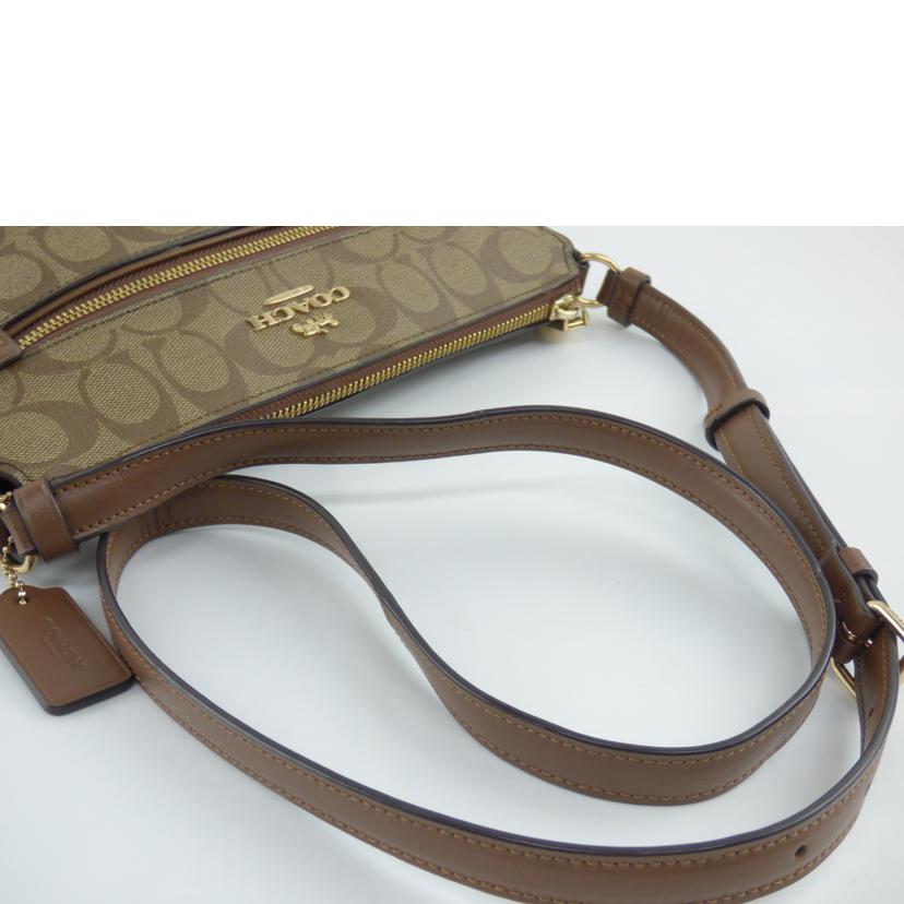 COACH コーチ/シグネチャーPVCショルダー/91013//A20**/ABランク/64