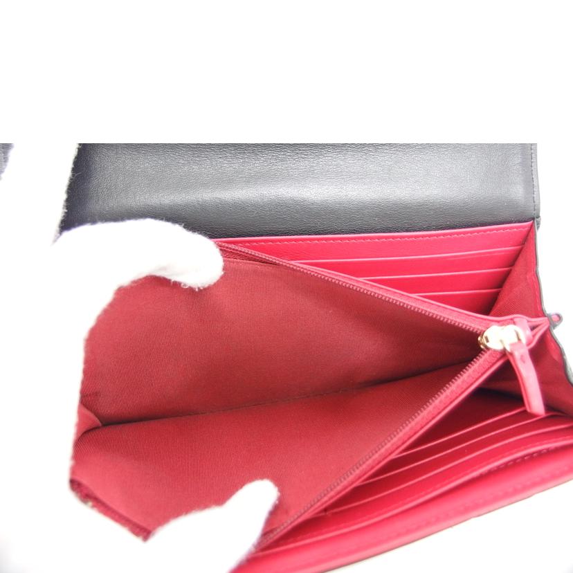 CHANEL シャネル/ココマーク/ロングフラップウォレット/ブラック/ AP0955//298*****/ABランク/18