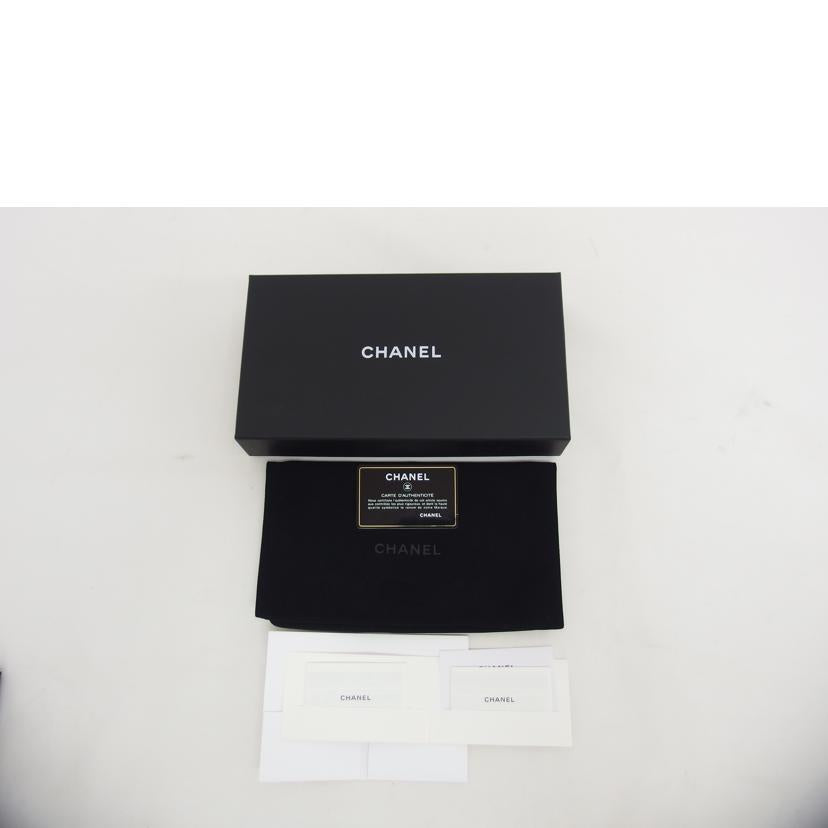 CHANEL シャネル/ココマーク/ロングフラップウォレット/ブラック/ AP0955//298*****/ABランク/18