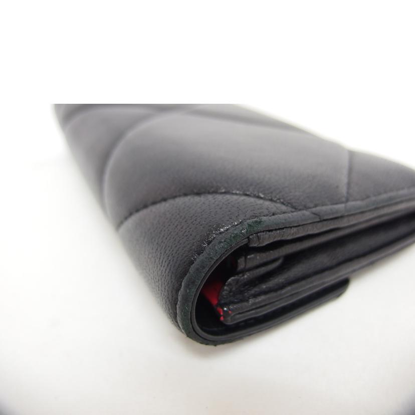 CHANEL シャネル/ココマーク/ロングフラップウォレット/ブラック/ AP0955//298*****/ABランク/18