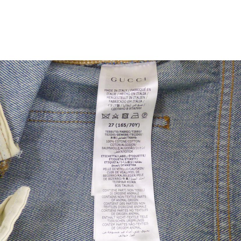 GUCCI グッチ/フレアデニム/656983//Bランク/64