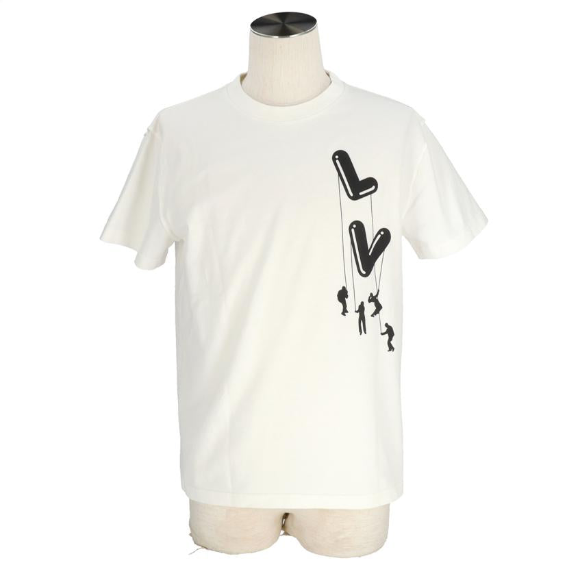 LV ルイヴィトン/LV LVフロウティングプリンテッドハンソデTシャツ21SS//ABランク/82