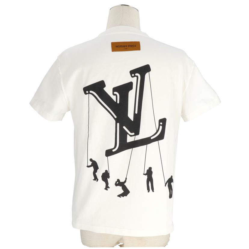 LV ルイヴィトン/LV LVフロウティングプリンテッドハンソデTシャツ21SS//ABランク/82