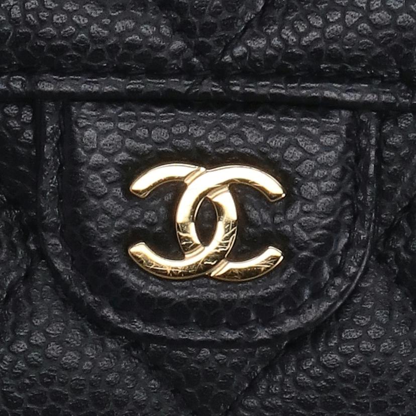 CHANEL シャネル/マトラッセ/ミディアムクラシックフラップウォレット/キャビアスキン/AP0232//319*****/ABランク/18