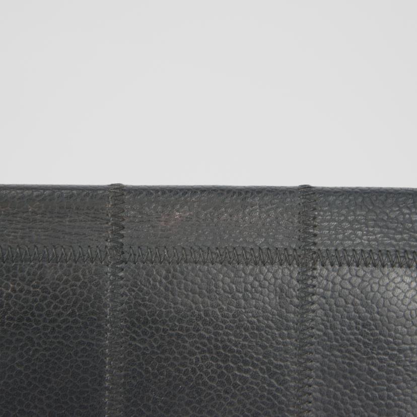 CHANEL シャネル/チョコバーロゴ/二つ折り長財布/ブラック//103*****/ABランク/18