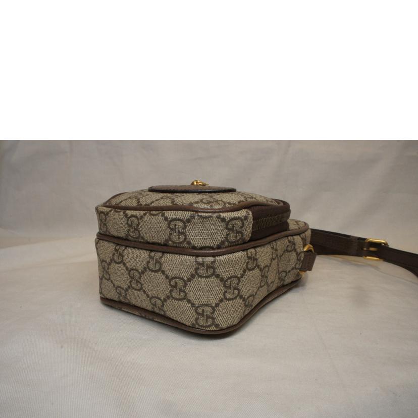 GUCCI グッチ/GGスプリームネオヴィンテージタイガーヘッドPVCショルダー/658556//493***/Aランク/92