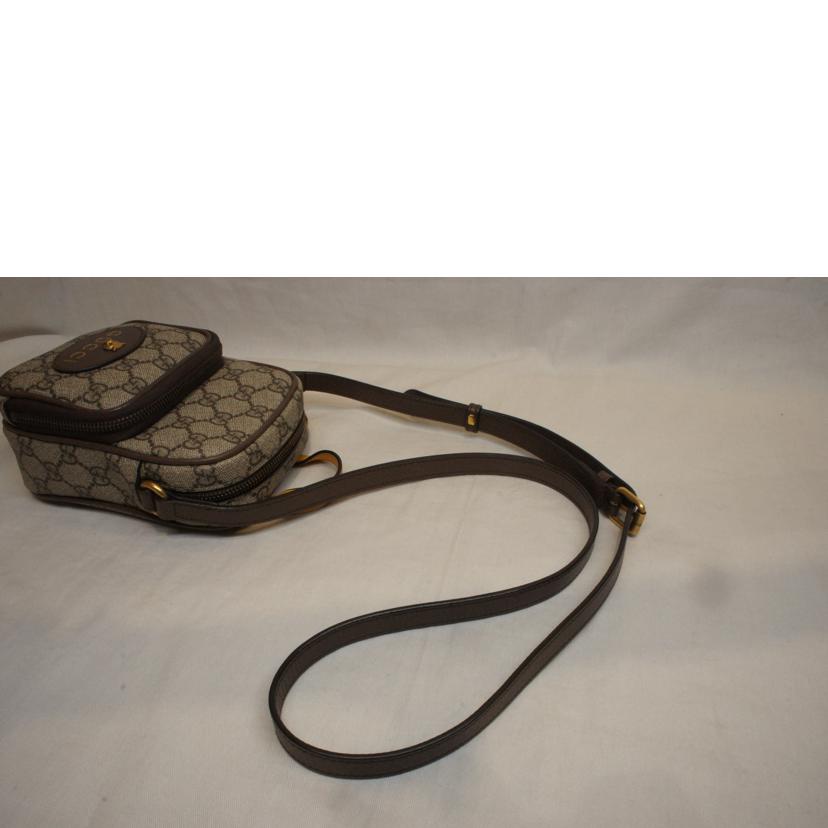 GUCCI グッチ/GGスプリームネオヴィンテージタイガーヘッドPVCショルダー/658556//493***/Aランク/92