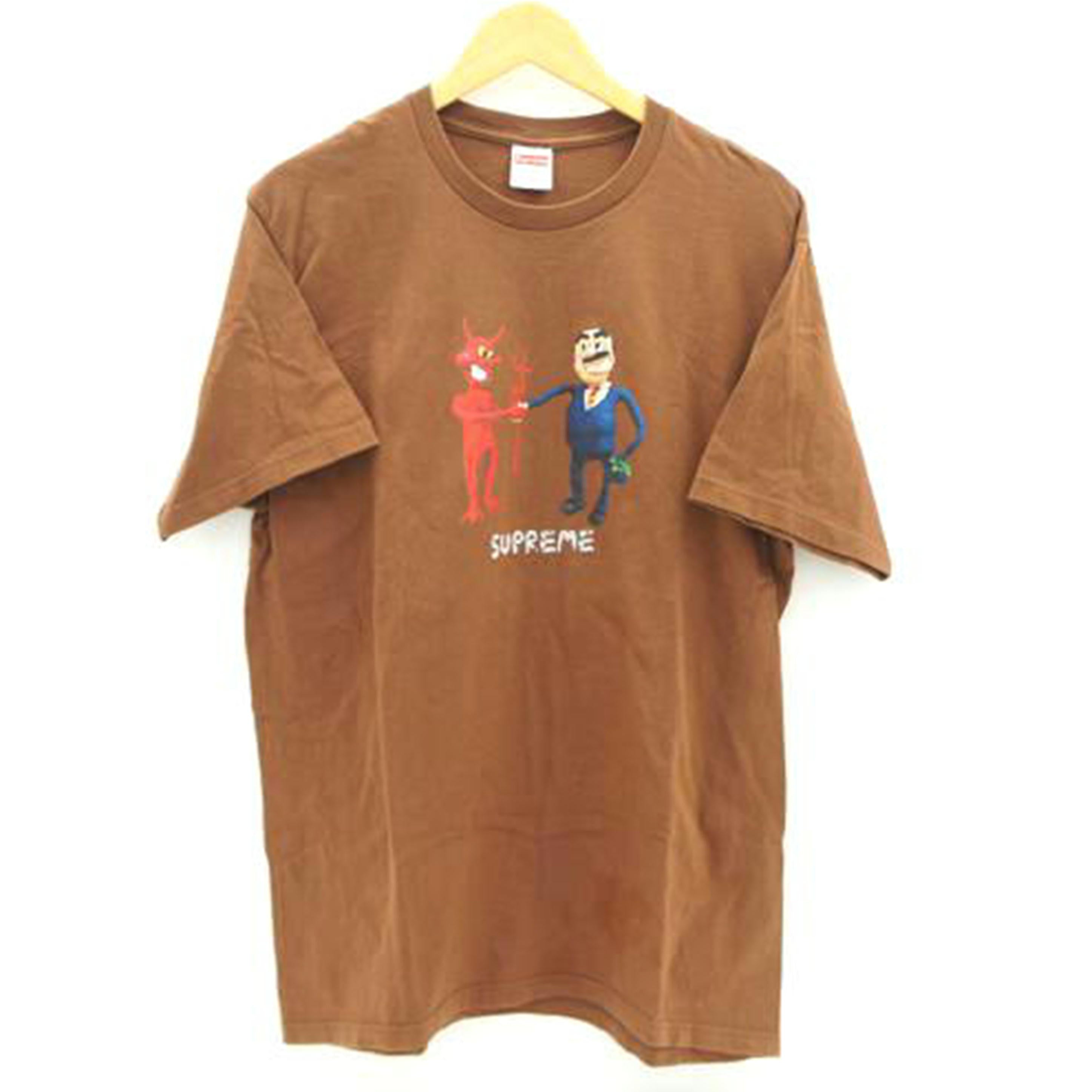 Supreme シュプリーム/BusinessブラウンTシャツ/ブラウン//ABランク/18