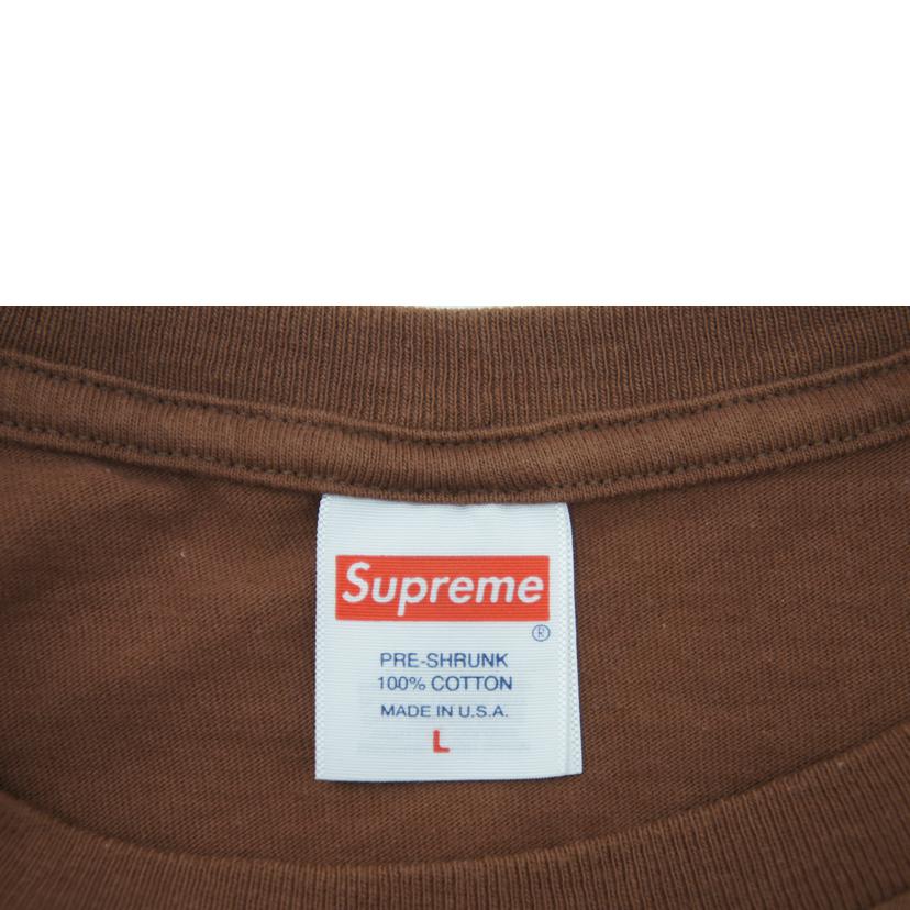 Supreme シュプリーム/BusinessブラウンTシャツ/ブラウン//ABランク/18