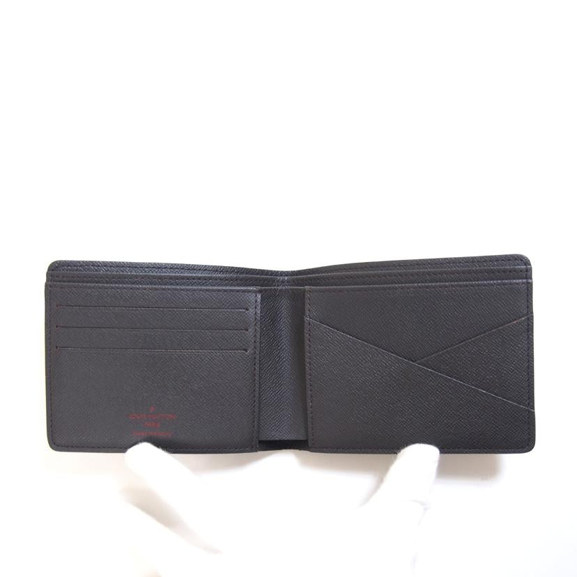 LOUIS VUITTON ルイヴィトン/ポルト・フォイユ・ミュルティプル エベヌ/ダミエ/N60895//RA1***/ABランク/71