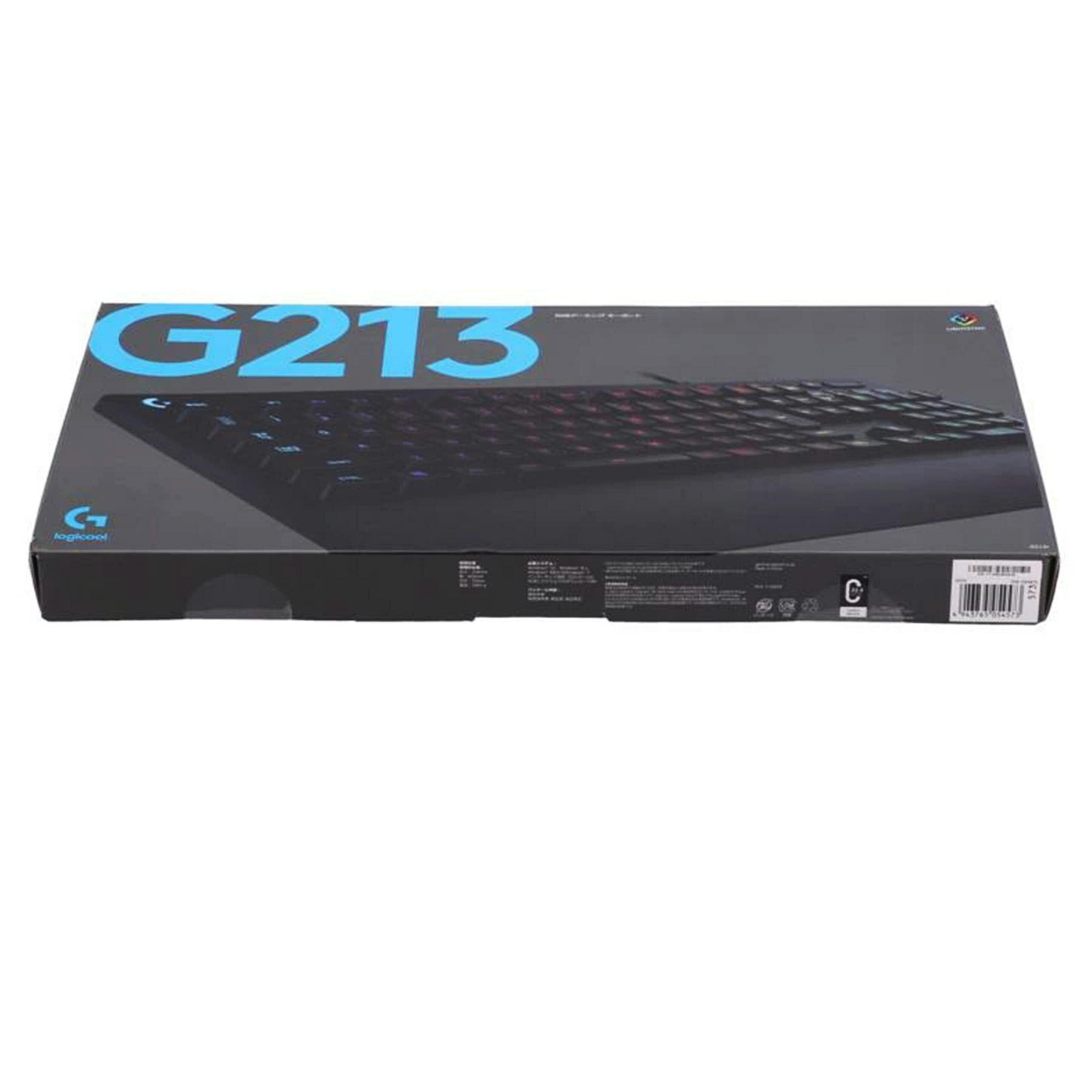 Logicool ロジクール /ゲーミングキーボード未使用品/G213r 9200-009875//2119SCS03AV9/Sランク/69