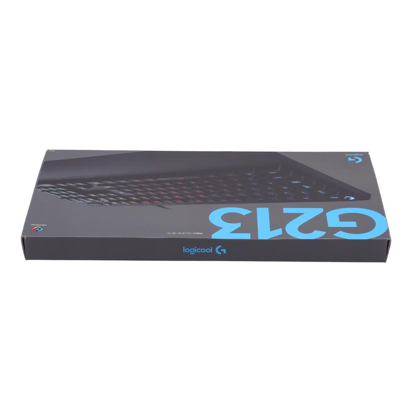 Logicool ロジクール /ゲーミングキーボード未使用品/G213r 9200-009875//2119SCS03AV9/Sランク/69