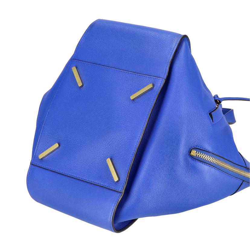 LOEWE ロエベ/ハンモックミディアム/ハンドバッグ/ブルー/387.30.N60//011***/ABランク/18