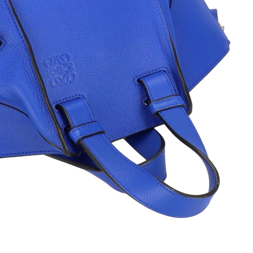 LOEWE ロエベ/ハンモックミディアム/ハンドバッグ/ブルー/387.30.N60//011***/ABランク/18