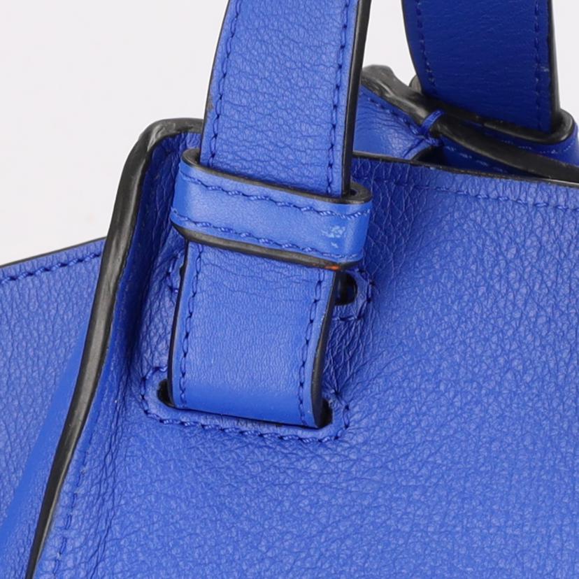 LOEWE ロエベ/ハンモックミディアム/ハンドバッグ/ブルー/387.30.N60//011***/ABランク/18