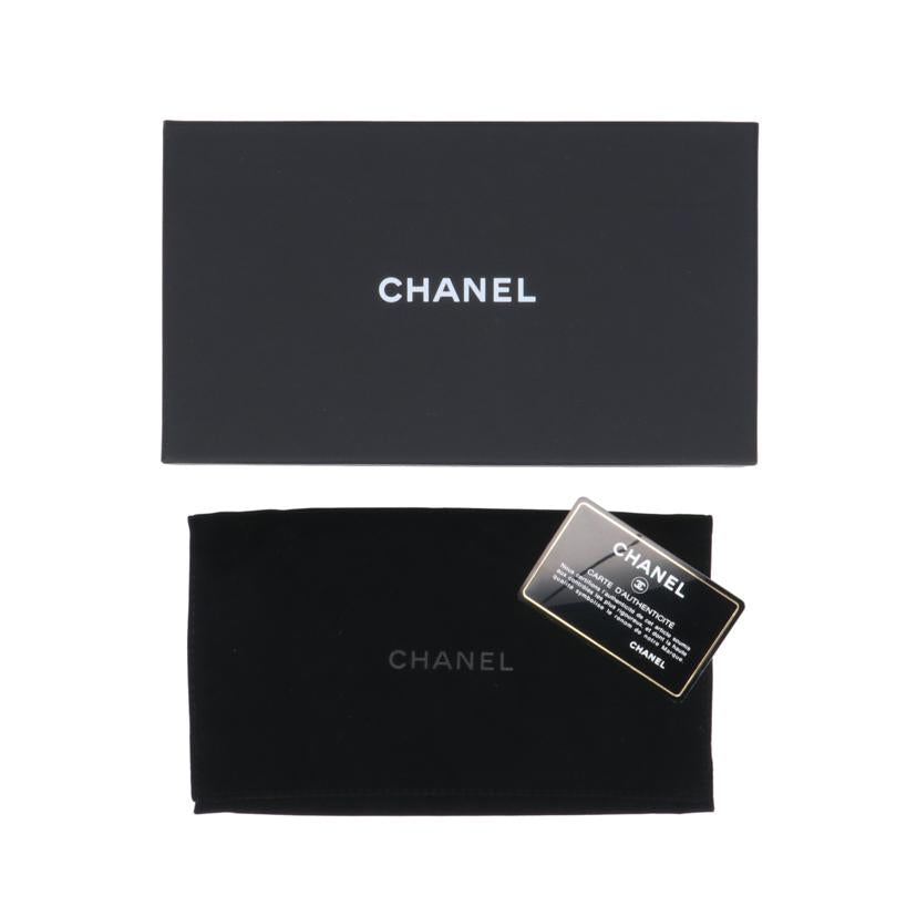 CHANEL シャネル/マトラッセキャビアスキン/Wジップチェーンウォレット/グリーン//229*****/ABランク/18