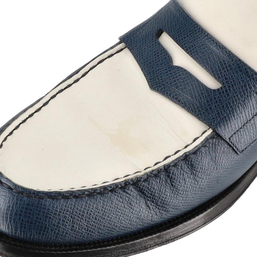 LOUIS VUITTONルイ・ヴィトン/バイカラー/レザーローファー//ST0016/ABランク/18