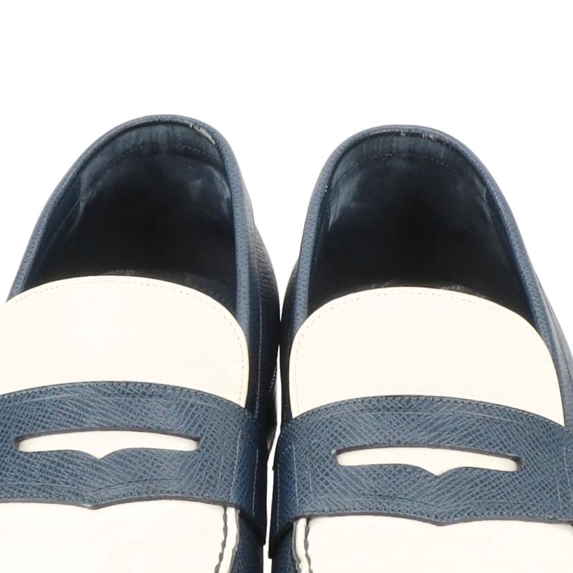 LOUIS VUITTONルイ・ヴィトン/バイカラー/レザーローファー//ST0016/ABランク/18