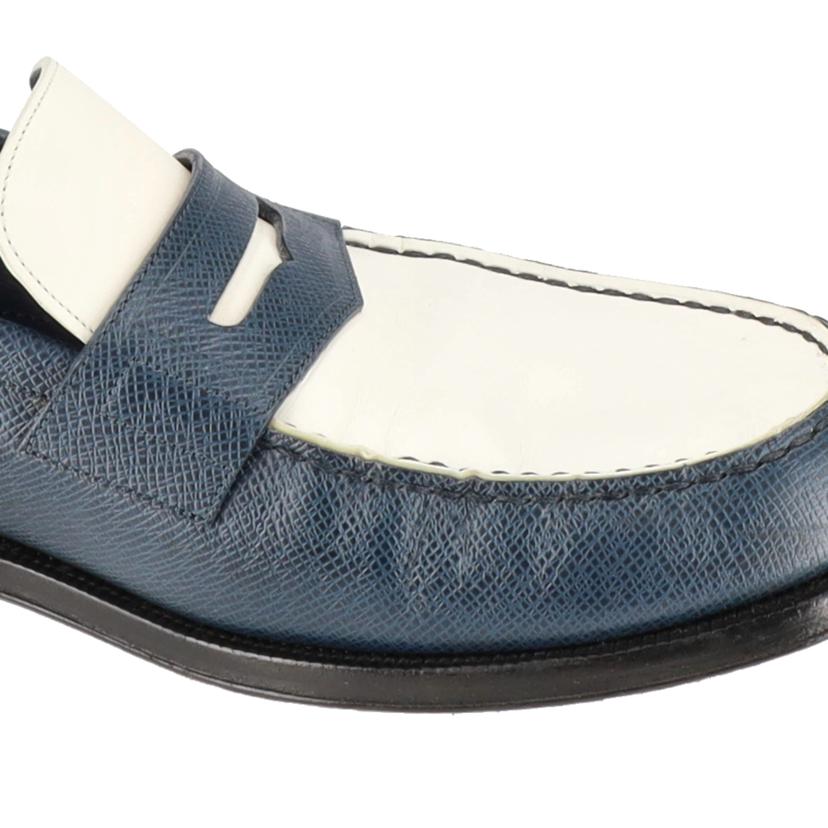 LOUIS VUITTONルイ・ヴィトン/バイカラー/レザーローファー//ST0016/ABランク/18