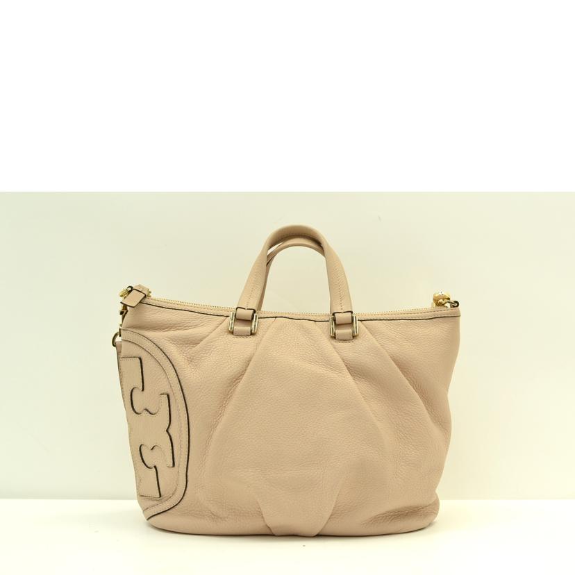 TORYBURCH TORYBURCH/トリーバーチレザー2Wayショルダー/ベージュ/ //ABランク/75