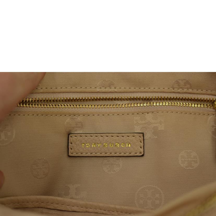 TORYBURCH TORYBURCH/トリーバーチレザー2Wayショルダー/ベージュ/ //ABランク/75