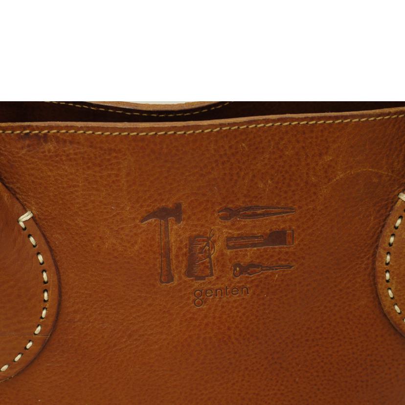 genten ゲンテン/genten レザートート//Aランク/69
