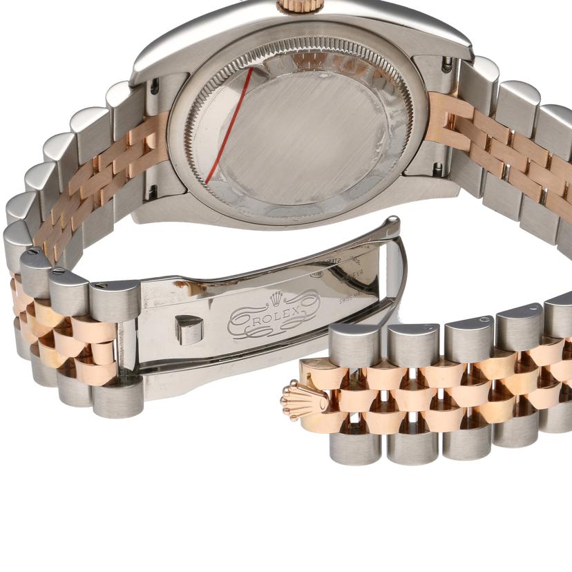 ROLEX ロレックス/DATE JUST 10Pダイヤ /SS×PG/コンピューター/116231G//V43****/Aランク/91