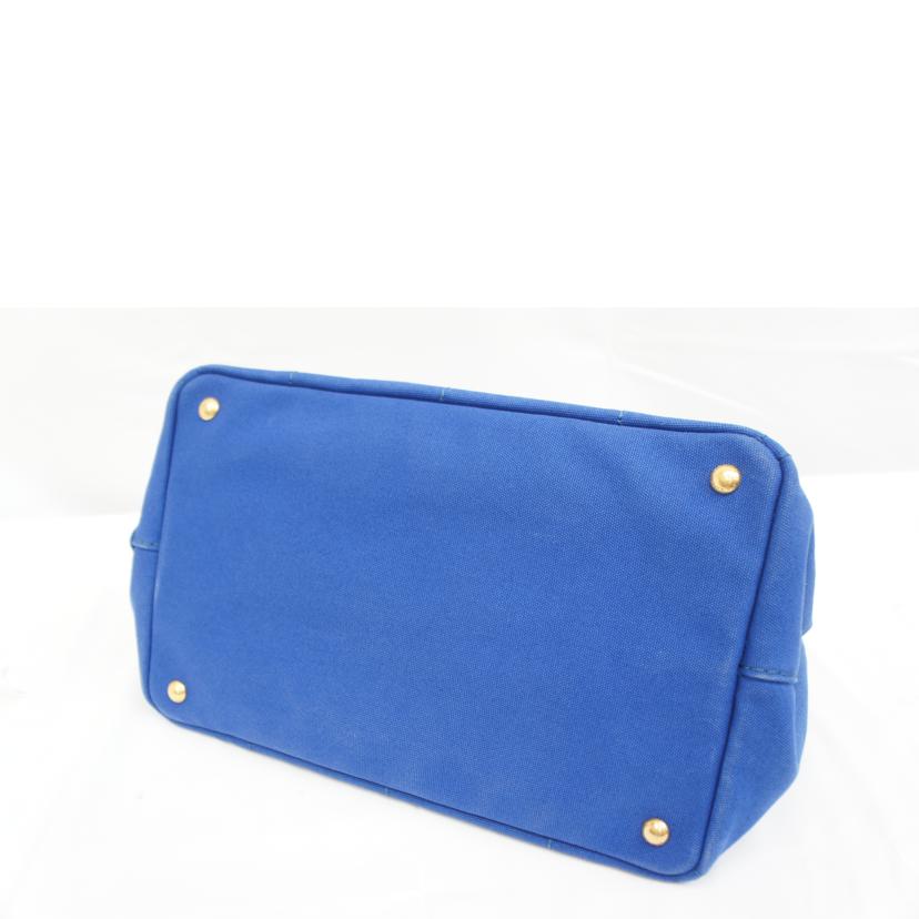 PRADA プラダ/カナパ/キャンバス地/コバルト/BN1877//Aランク/05