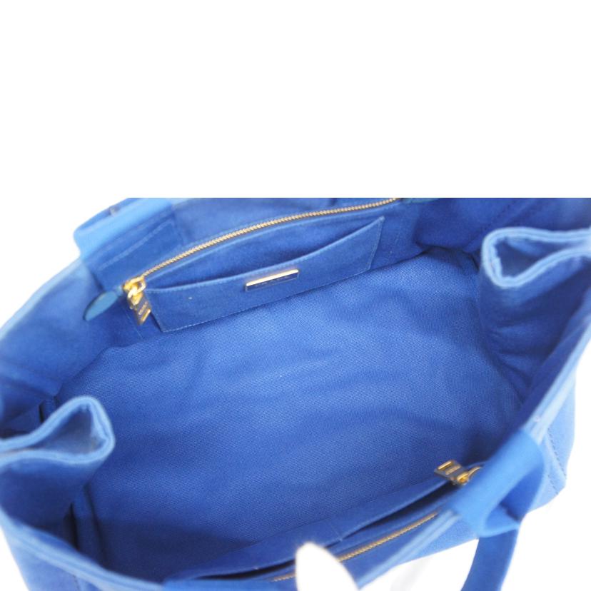 PRADA プラダ/カナパ/キャンバス地/コバルト/BN1877//Aランク/05