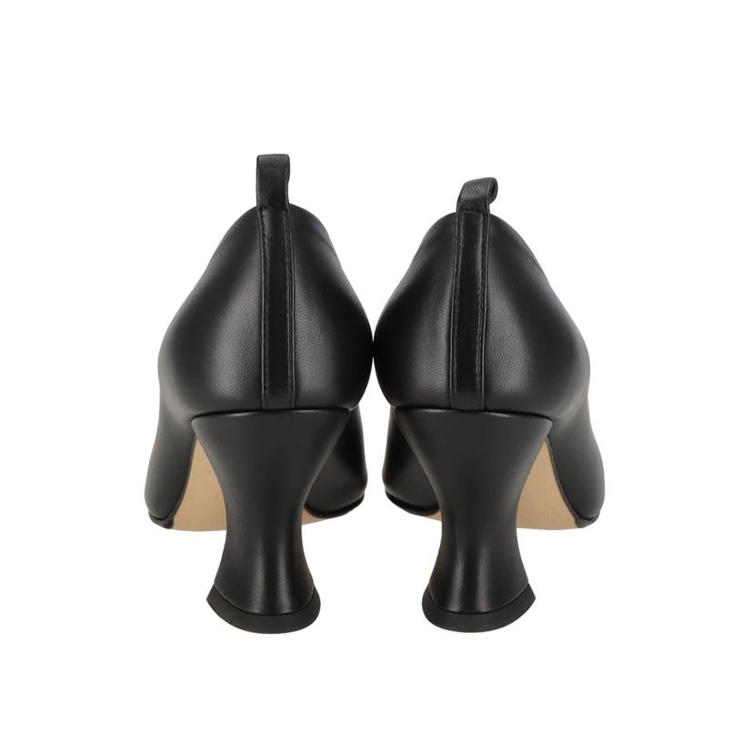 BOTTEGA VENETA/25 ボッテガヴェネタ/◇BOTTEGAレザーパンプス/黒/574635//38/******/Aランク/75