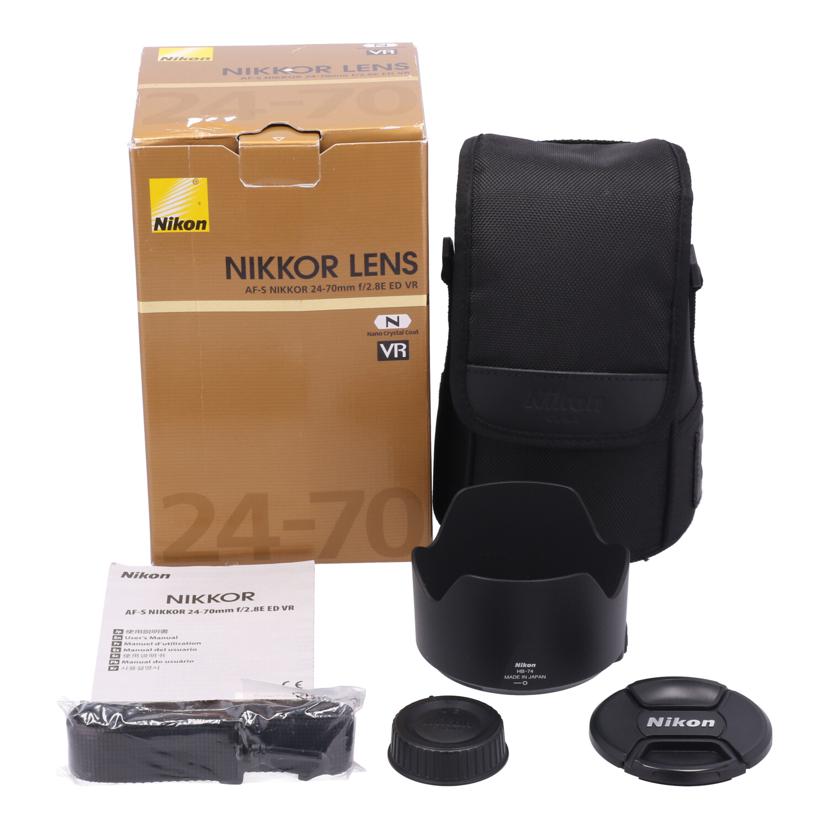 Nikon ニコン /交換レンズ/24-70mm/AF-S 24-70mm f2.8E ED VR//2116319 /Aランク/78