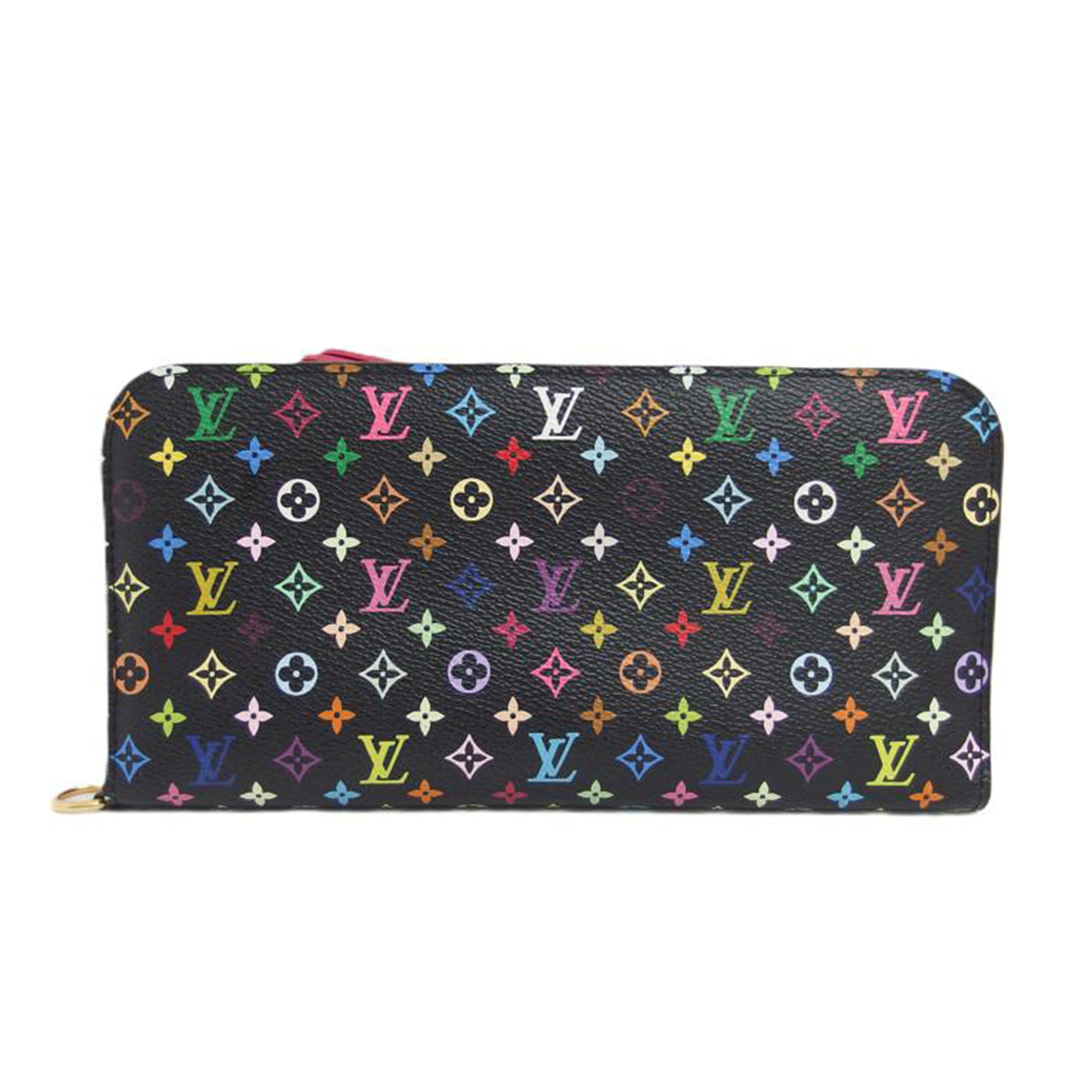 LV ルイ・ヴィトン/ポルトフォイユ・アンソリット/モノグラム/マルチカラー/ノワール/N93754//CA1***/ABランク/18