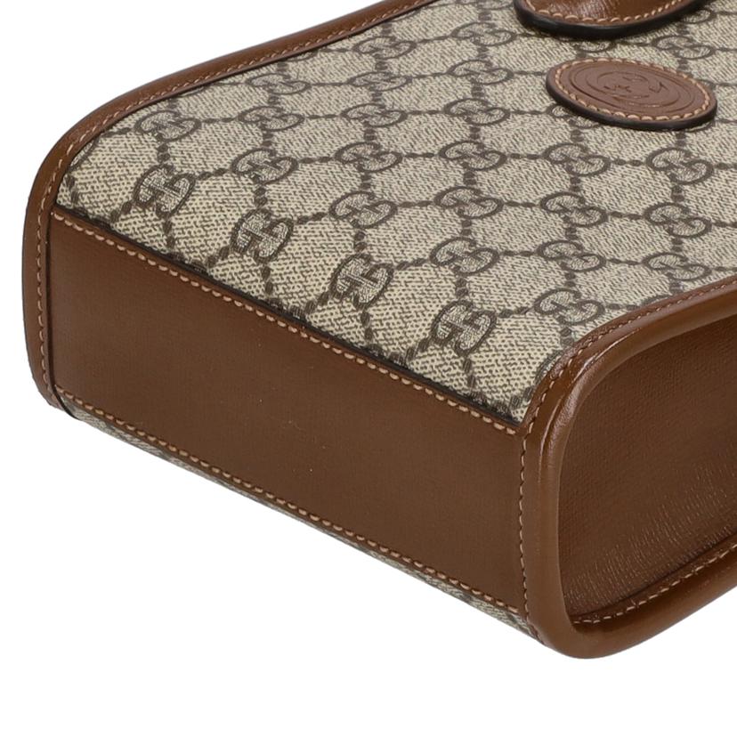 GUCCI グッチ/インターロッキングG/2WAYミニショルダーバッグ/671623//493***/ABランク/91