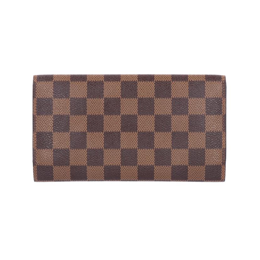 LV ルイ・ヴィトン/ポルトトレゾールインターナショナル/ダミエ/エベヌ/N61215//TH0**/ABランク/05