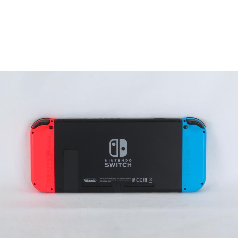 Nintendo 任天堂/ニンテンドーSwitch新型番 ネオンブルー×ネオンレッド/HAC-001//XKJ70058199216/ABランク/81