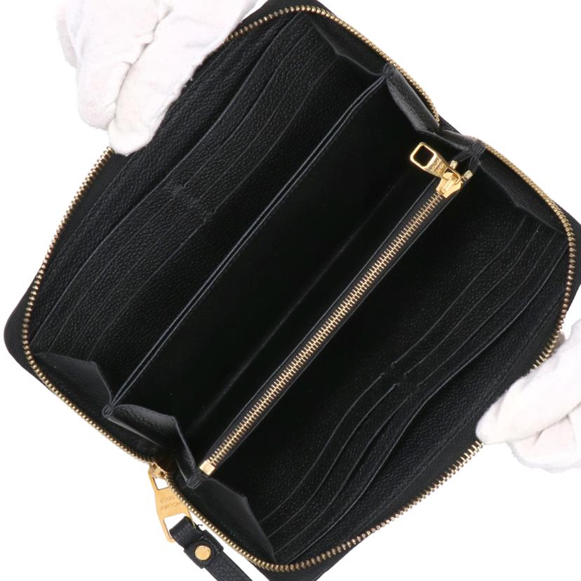 LOUIS VUITTON ルイヴイトン/ジッピーウォレット ノワール/モノグラム・アンプラント/M61864//SP2***/ABランク/93