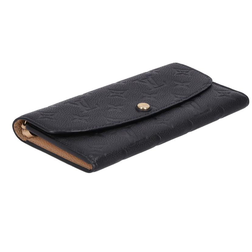 LV ルイヴィトン/ポルトフォイユ・エミリー/アンプラント/ノワール/M62369//CA1***/ABランク/75