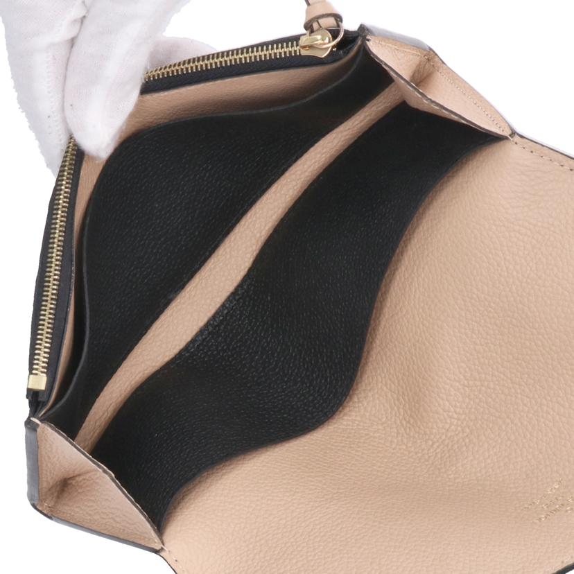 LV ルイヴィトン/ポルトフォイユ・エミリー/アンプラント/ノワール/M62369//CA1***/ABランク/75